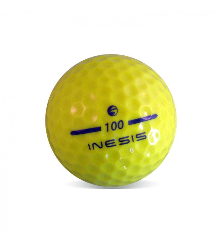 Cilios si filete Inesis amarillas (25 bolas de golf) | TuBola.com